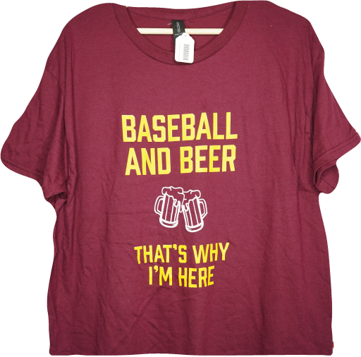 "Baseball and Beer" T-Shirt