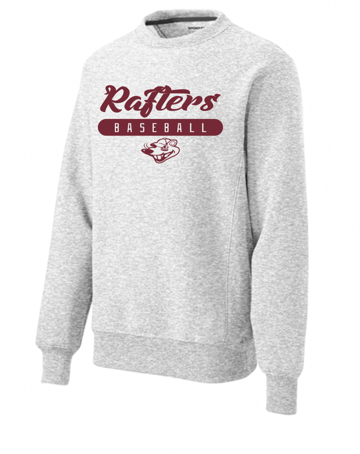 Rafters Script Super Heavyweight Crewneck Sweatshirt