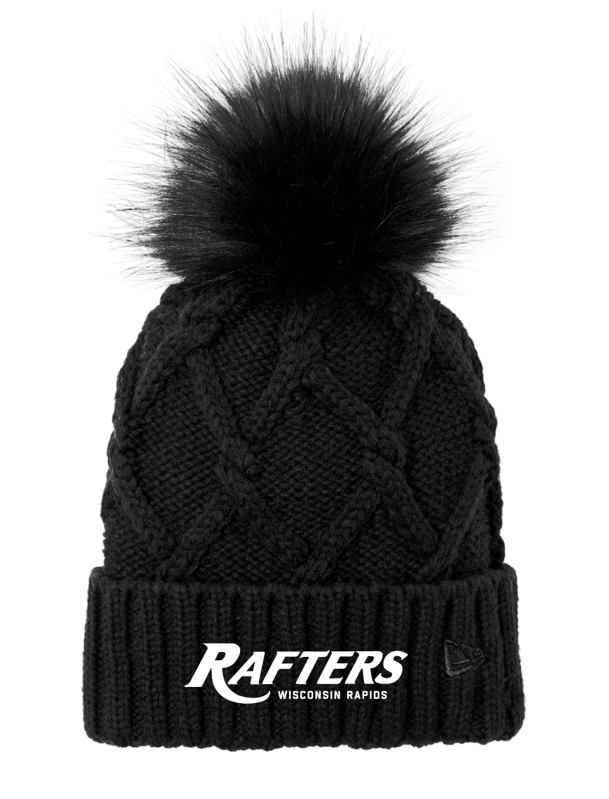 Black Rafters Pom-pom Cross Hatch